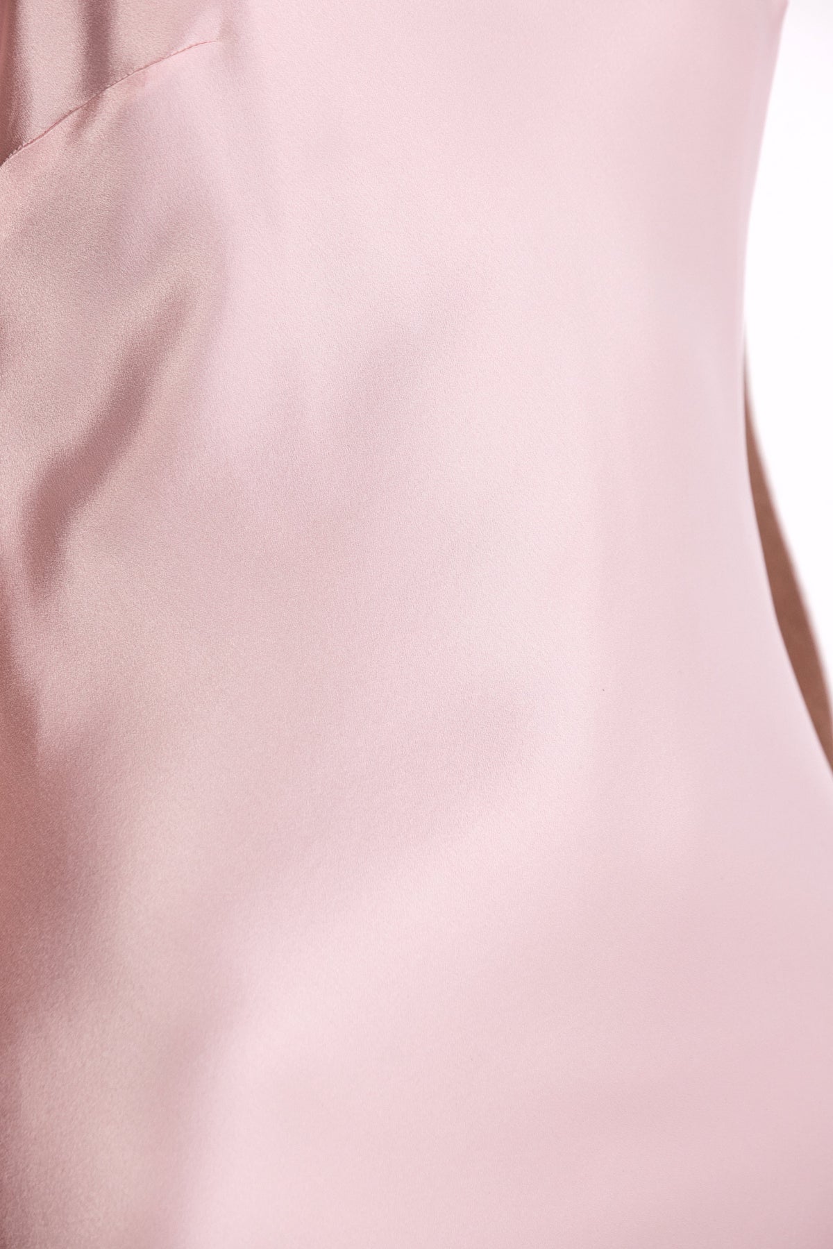 Me Esse Aurora Marshmallow Pink Slip Dress | Stone-Washed Silk